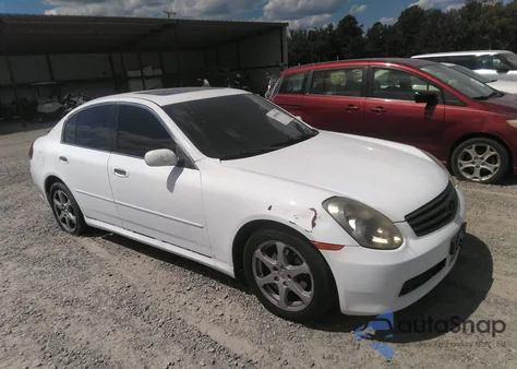 2005 Infiniti G35X z USA, uszkodzony, nr VIN JNKCV51F05M305124